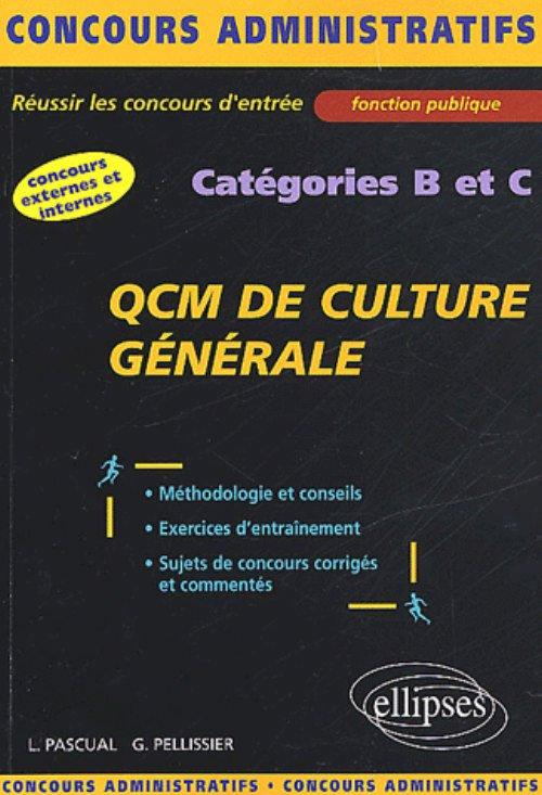 QCM de culture g�n�rale - cat�gories B et C