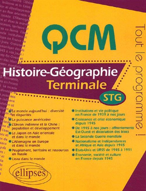 Histoire-G�ographie - Terminale STG