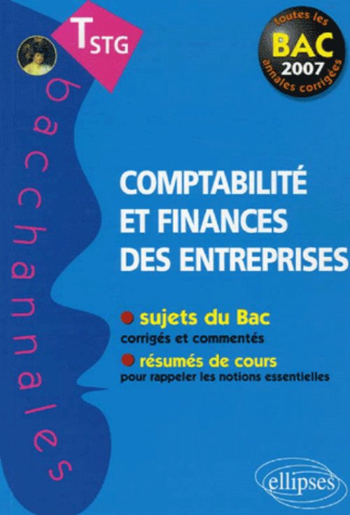 Comptabilit� et finances des entreprises - Terminale STG