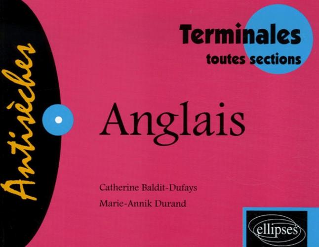 Antis�ches Anglais - Terminales toutes sections