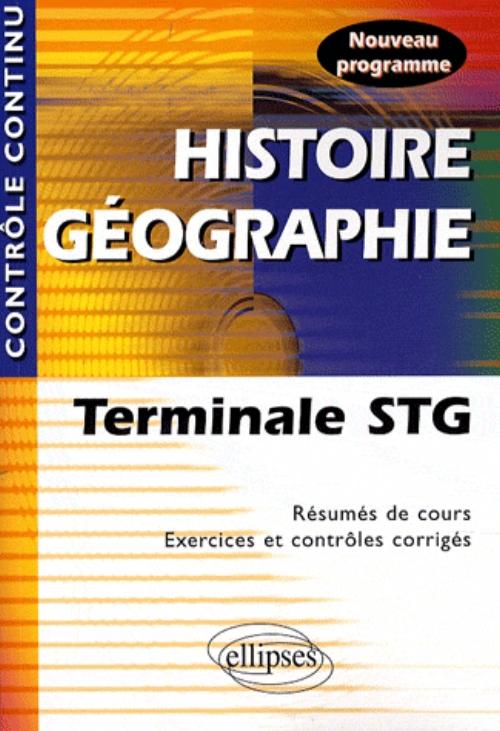 Histoire-G�ographie - Terminale STG