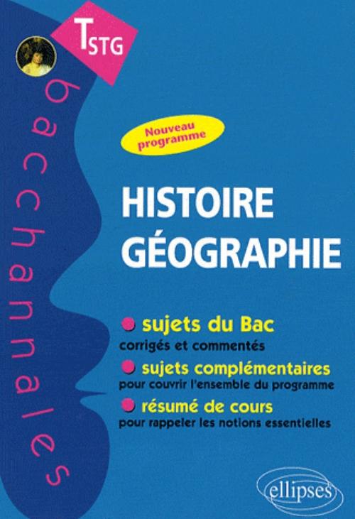 Histoire-G�ographie - Terminale STG