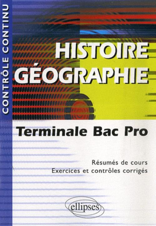 Histoire-G�ographie - Terminale Bac Pro