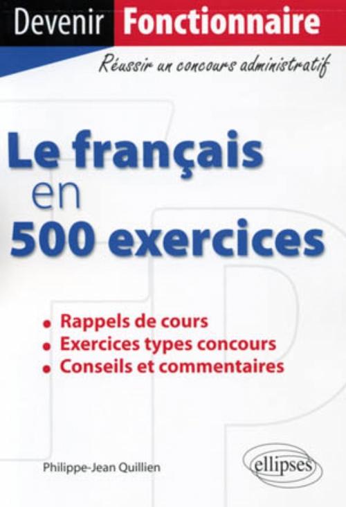 Le fran�ais en 500 exercices