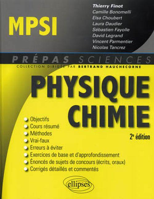 Physique-Chimie MPSI - 2e �dition