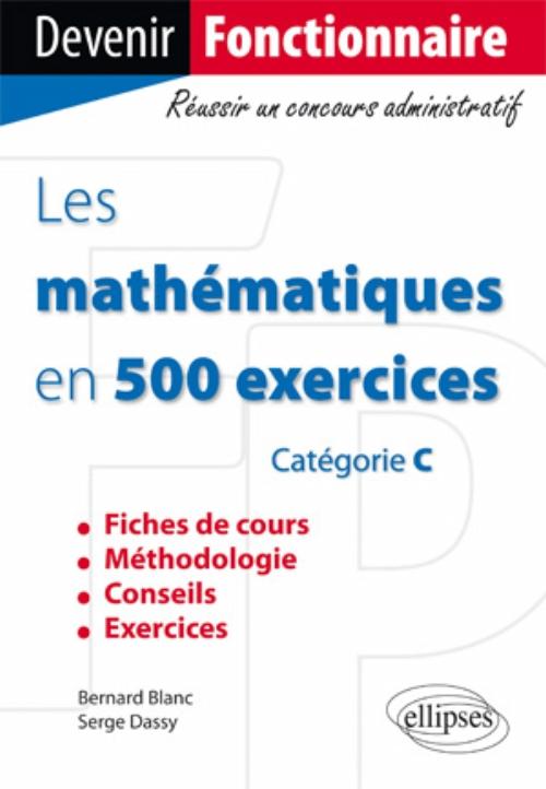 Les math�matiques en 500 exercices