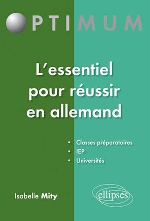 L'essentiel pour r�ussir en allemand