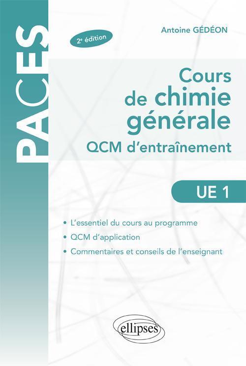 UE1 - Cours de chimie g�n�rale. QCM d'entra�nement