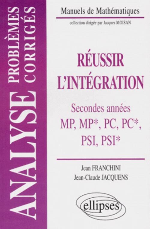 R�ussir l'int�gration - Probl�mes corrig�s