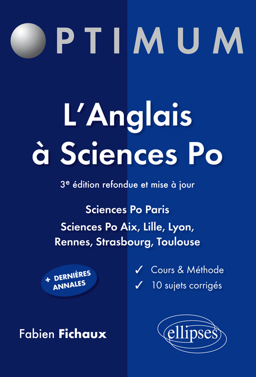 L'anglais � Sciences po - 3e �dition