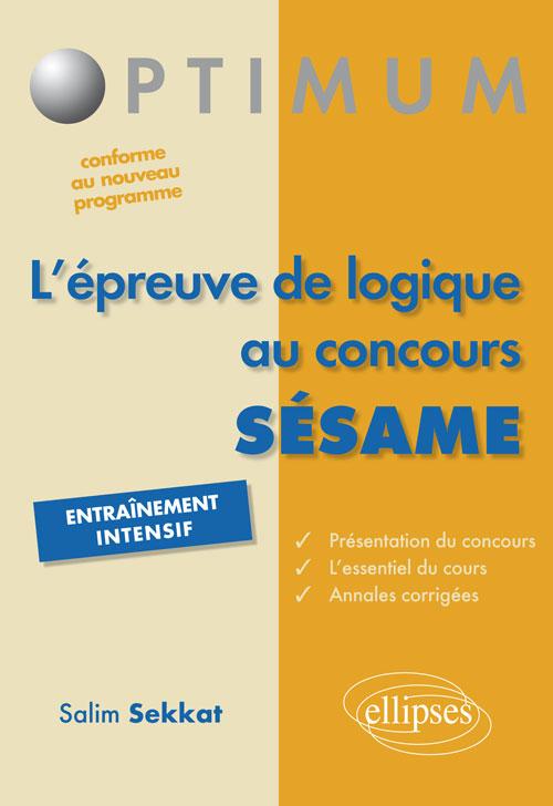 l'�preuve de logique au concours SESAME