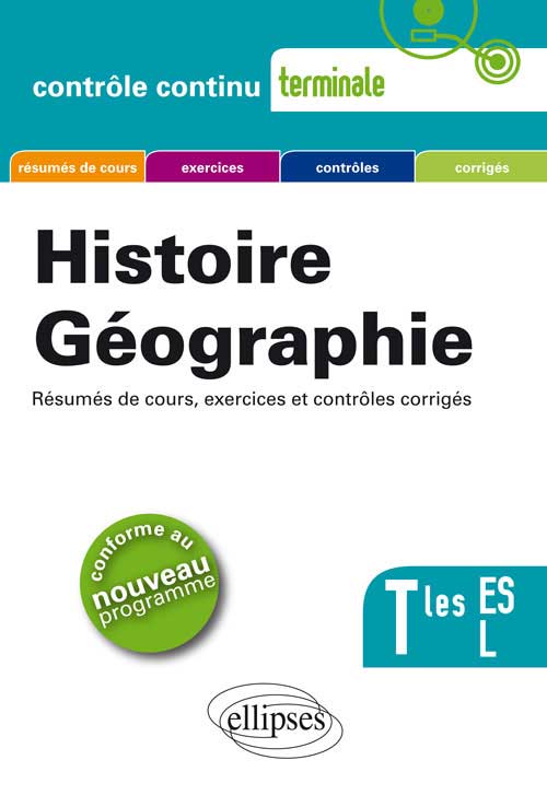 Histoire-g�ographie - Terminales ES et L - Nouveau programme