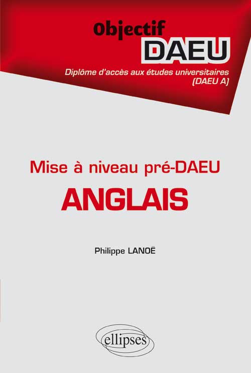 Anglais - pr�-DAEU