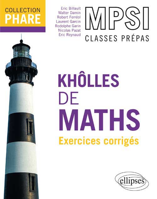 Kh�lles de maths MPSI - Exercices corrig�s