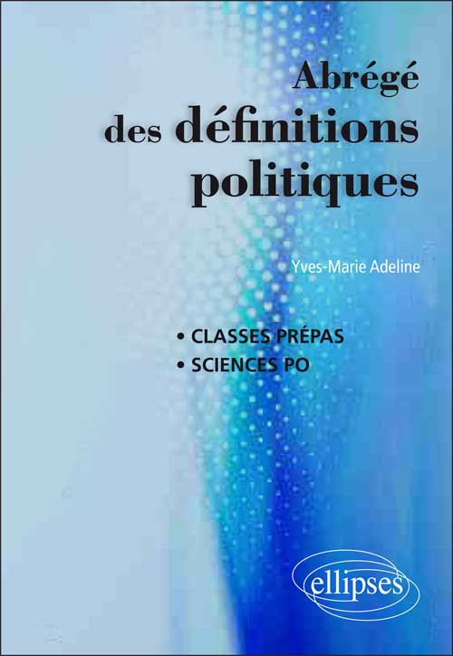 Abr�g� des d�finitions politiques