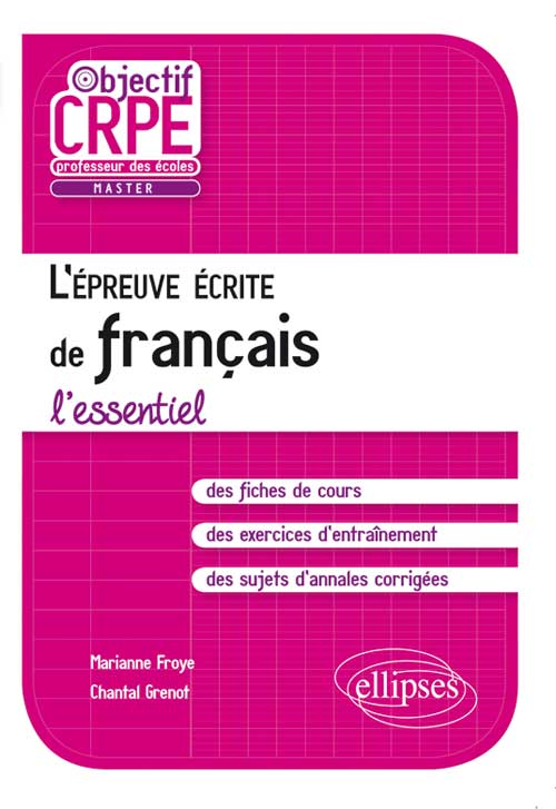 L'�preuve �crite de fran�ais - l'essentiel