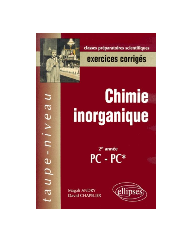 Chimie inorganique PC-PC*- Exercices corrigés