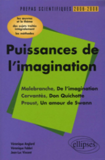 Puissances de l'imagination : Malebranche, De l'imagination,  Cervantès, Don Quichotte,  Proust, Un amour de Swann