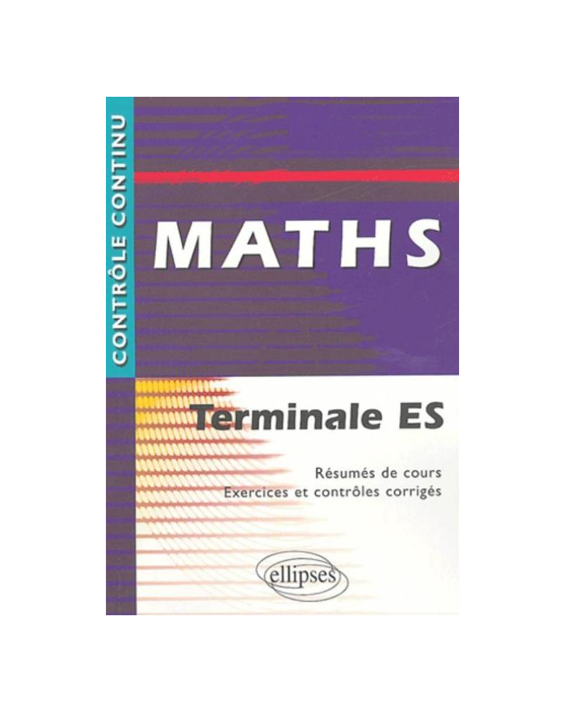 Mathématiques - Terminale ES