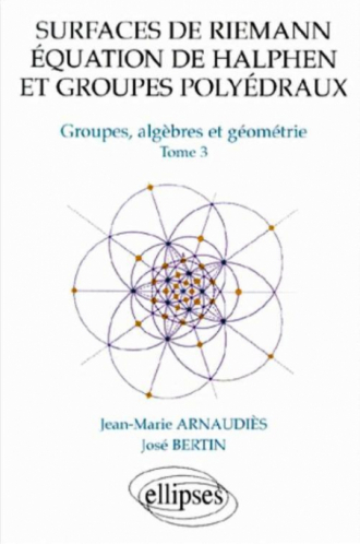 Surfaces de Riemann - Equation de Halphen et groupes polyédraux - Tome 3 Groupes, algèbre et géométrie