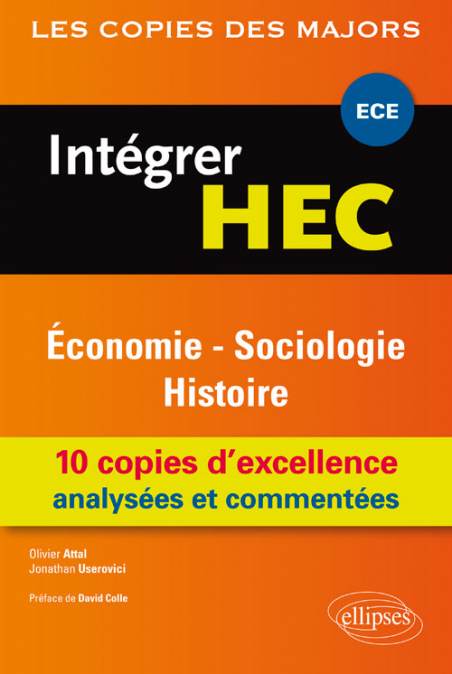 Integrer Hec Ece Economie Sociologie Histoire