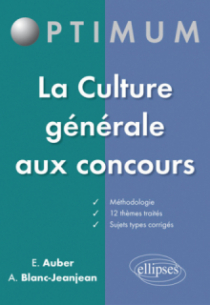 La Culture générale  aux concours