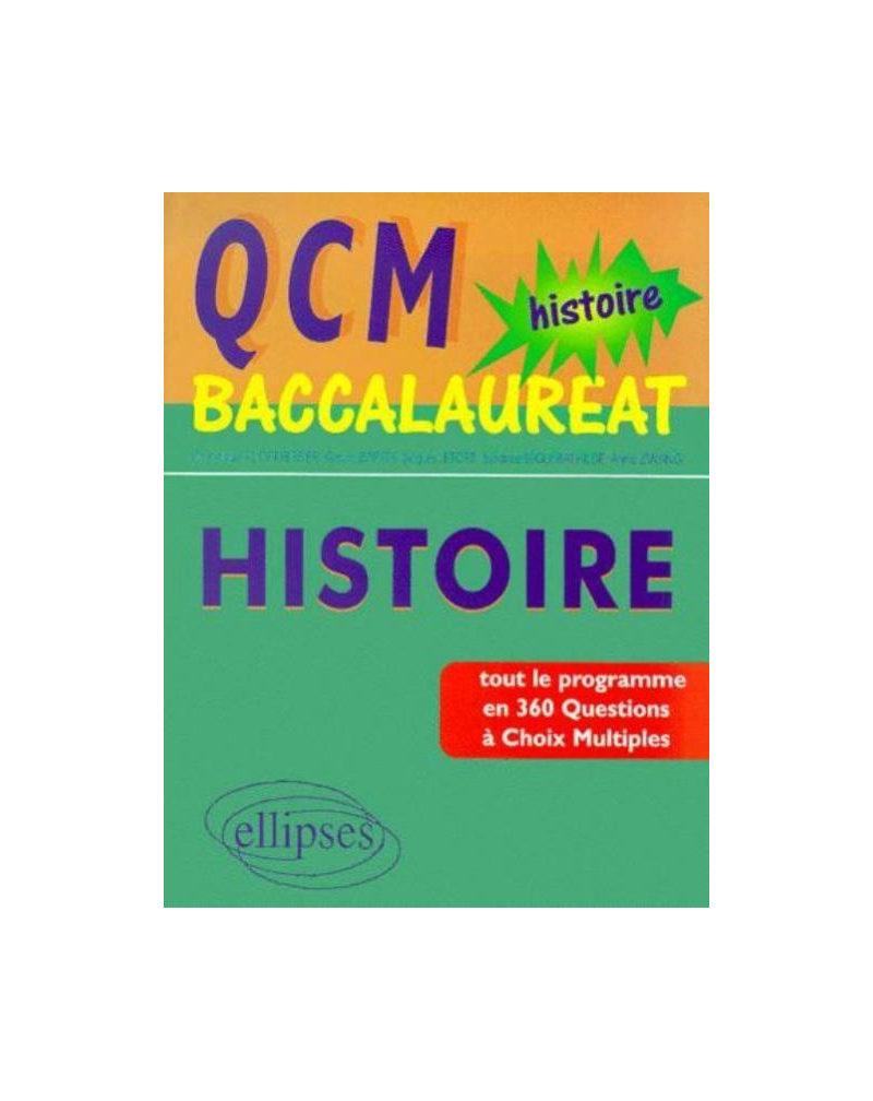 QCM  Baccalauréat - Histoire