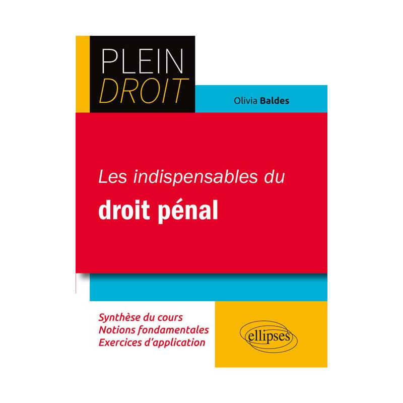 Les indispensables du droit pénal