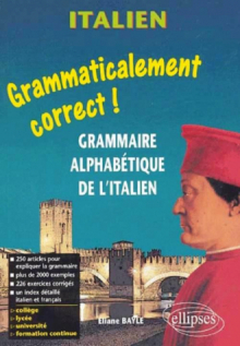 Grammaire alphabétique de l'italien