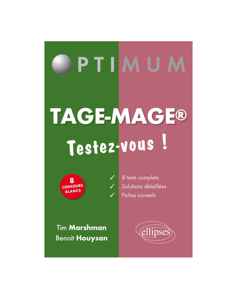 Testez-vous au TAGE-MAGE® - 8 tests complets corrigés