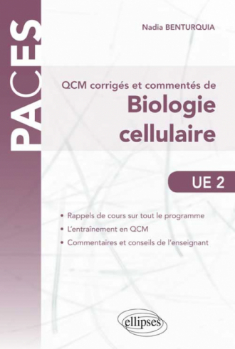 UE2 - QCM corrigés et commentés de Biologie Cellulaire