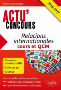 Relations internationales - Cours et QCM - 2016-2017