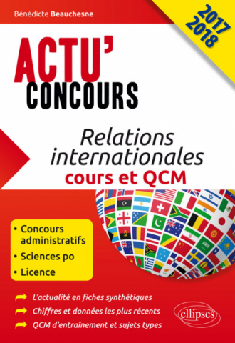 Relations internationales - cours et QCM - concours 2017-2018