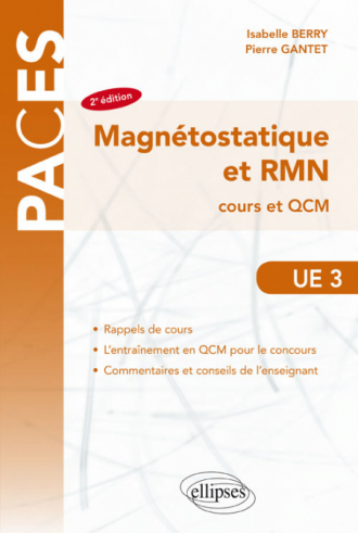 UE3 ­ Magnétostatique et RMN ­ cours et QCM - 2e édition