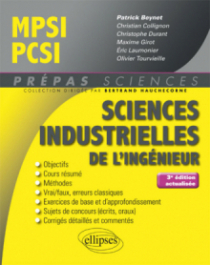 Sciences industrielles de l'ingénieur MPSI - PCSI - 3e édition actualisée