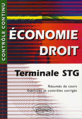 Économie - Droit - Terminale STG