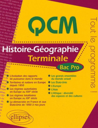 Histoire-Géographie - Terminale Bac Pro