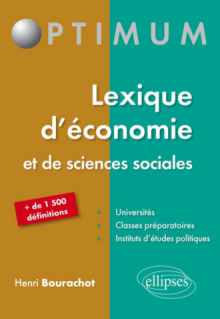 Lexique d’économie et de Sciences sociales