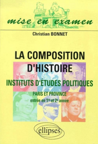 La composition d'histoire à Sciences Po (Paris et province) (entrée en 1re et 2e années)