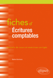 Fiches d'écritures comptables