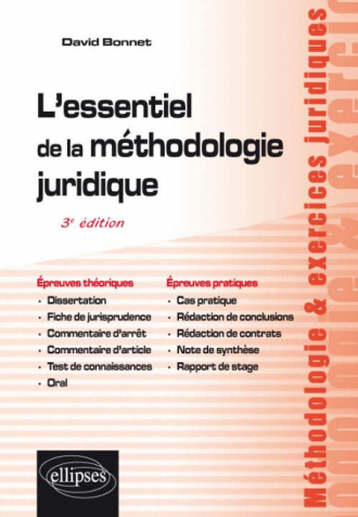 L’essentiel de la méthodologie juridique - 3e édition