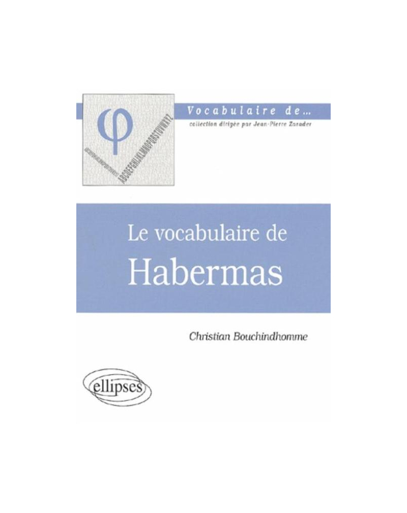 vocabulaire de Habermas (Le)