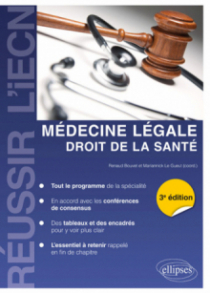 Médecine légale, droit de la santé - 3e édition