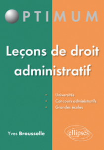 Leçons de droit administratif