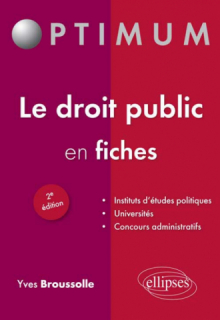 Le droit public en fiches - 2e édition