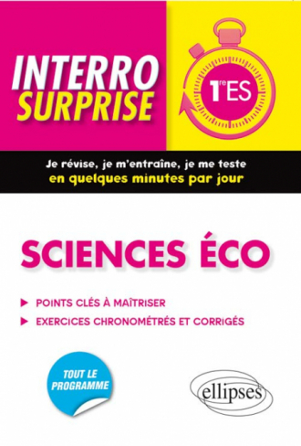 Sciences éco - Première ES