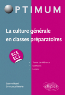 La culture générale en classes préparatoires (ECE/ECS)