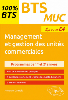 Management et gestion des unités commerciales - BTS MUC