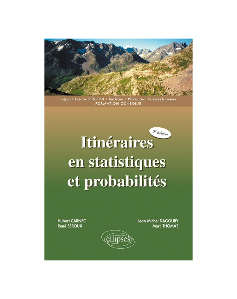 Itinéraires en statistiques et probabilités - 2e édition