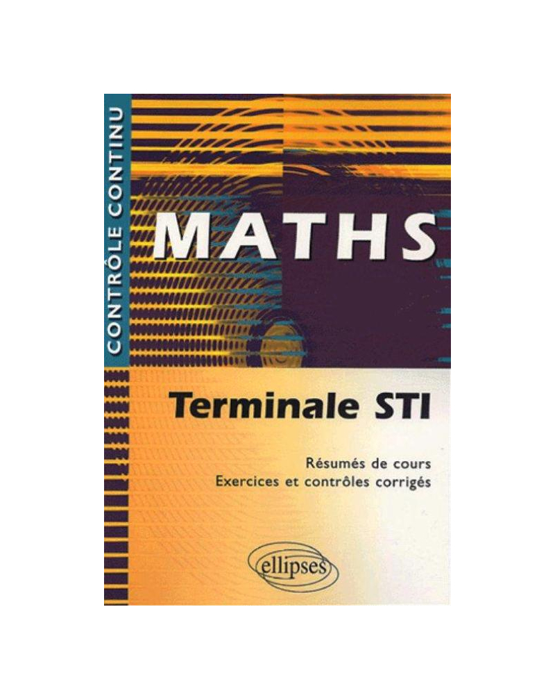 Mathématiques - Terminale STI